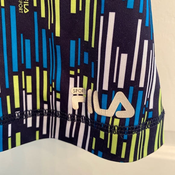 Fila Sport Racerback workout Top Blue & green L - Picture 6 of 8